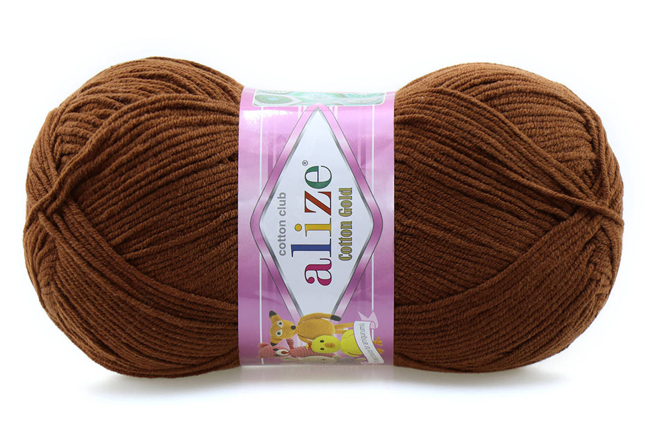 

Alize Cotton Gold, Кирпичный меланж №690, Коричневый