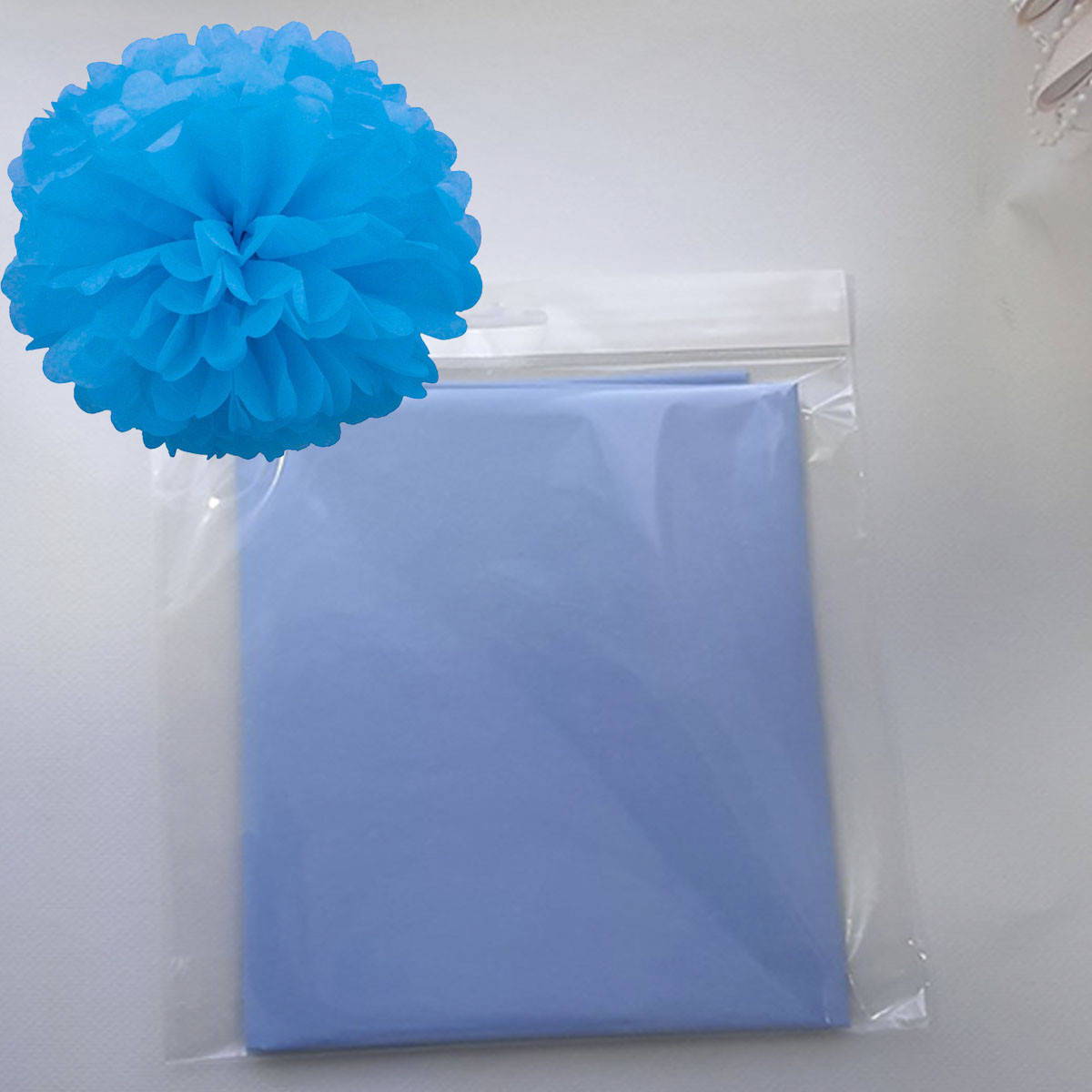 

Бумага ТИШЬЮ Голубая 5 листов 50*70см