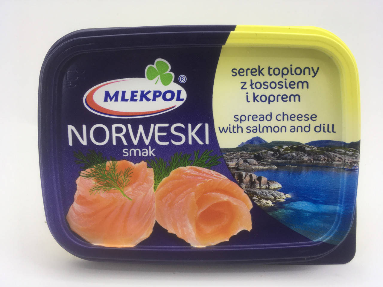 

Сыр плавленый Mlekpol с лососем 150г