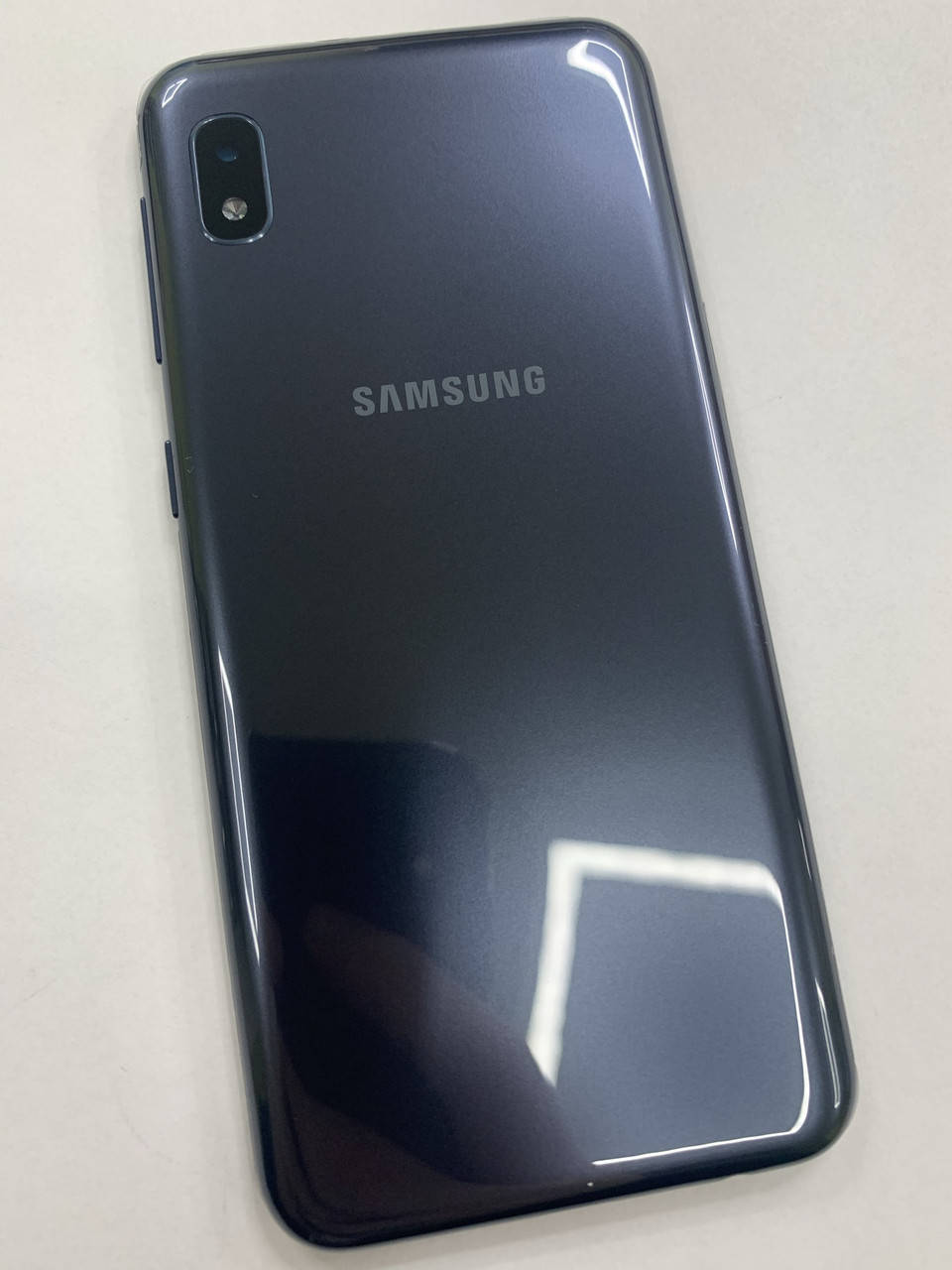

Задняя крышка Samsung A102U Galaxy A10e черная оригинал + стекло камеры, Черный