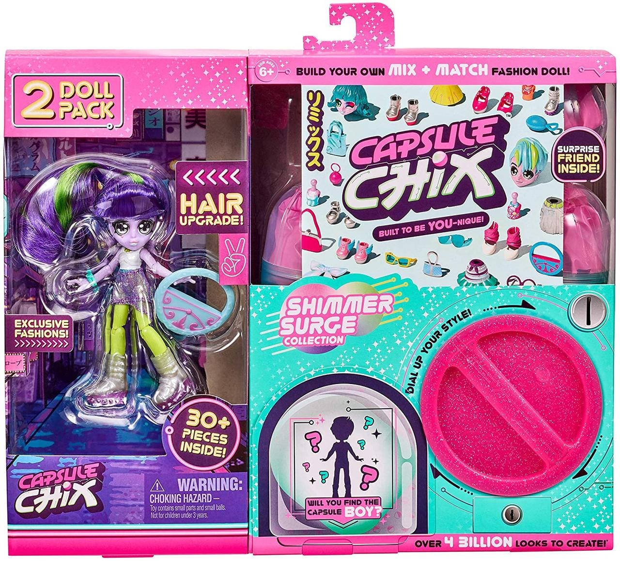 

Набор Капсула Чикс Мега Пак, Capsule Chix Shimmer Surge 2 Pack