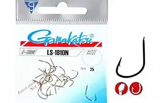 

Крючок Gamakatsu LS-1810N №12 Nickel 25шт.