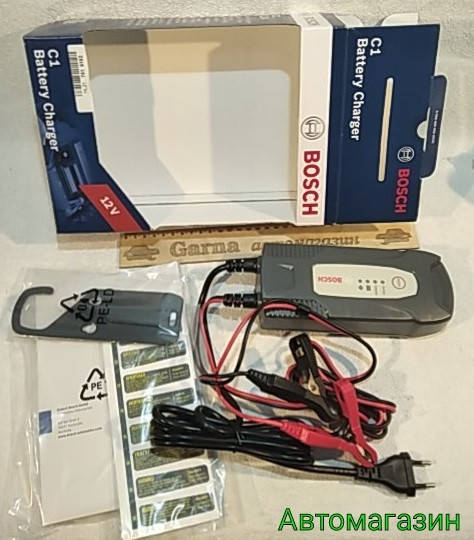 

Зарядное устройство BOSCH для автомобильных аккумуляторов 5-120 Ач, автоматическое