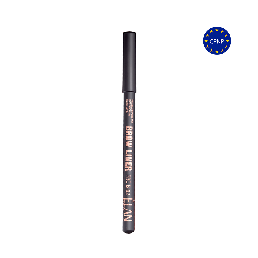 

Карандаш для бровей Elan Brow Liner Pro 02 dark brown