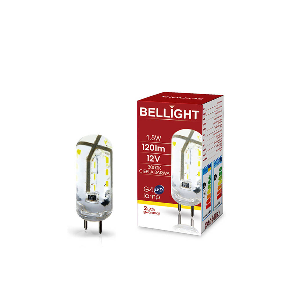 

Лампа светодиодная LED G4 12V/1,5W 3000K