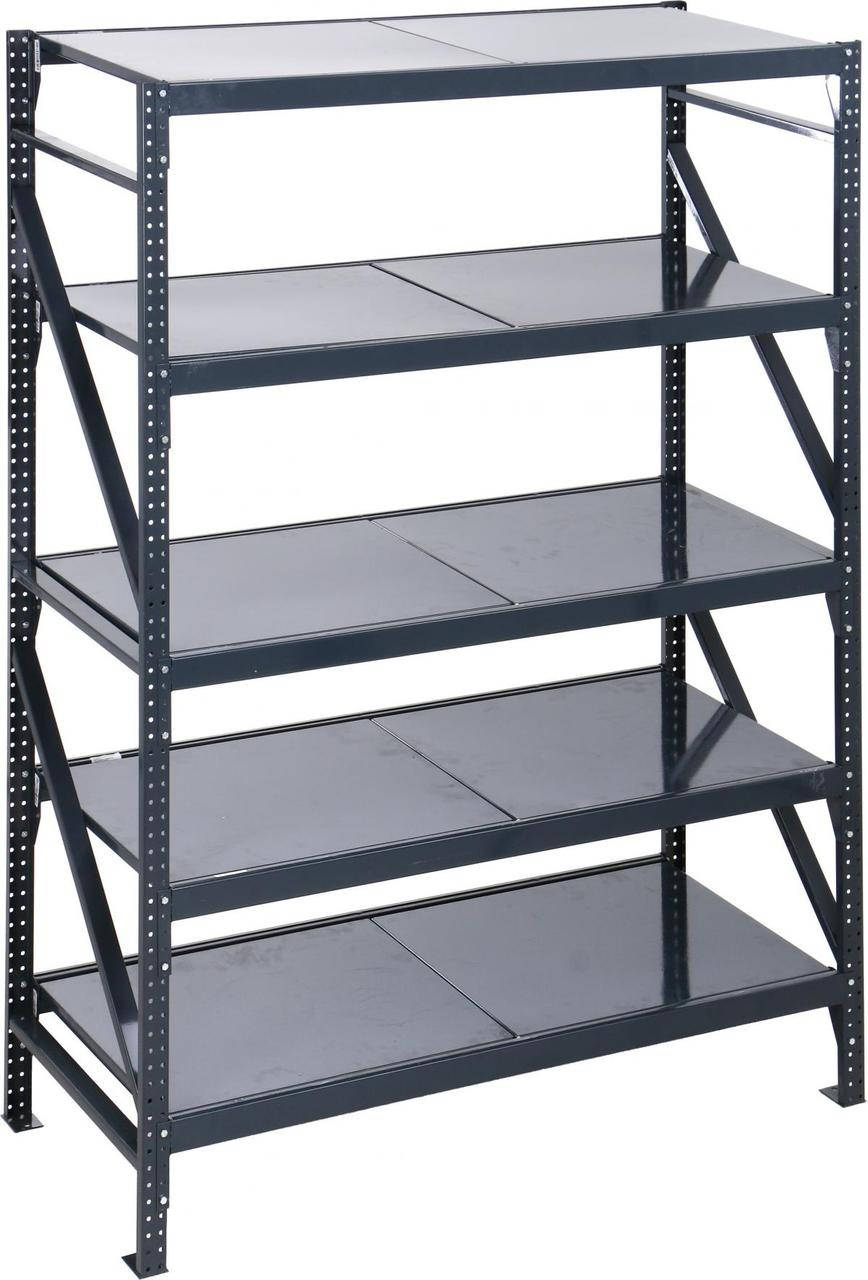 

Металлический полочный стеллаж "Атлант" 1800*1200*550*5 полок металл