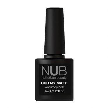 

NUB VELOUR TOP Бархатный закрепитель для гель-лака 8мл