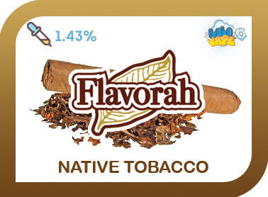 

Native Tobacco ароматизатор Flavorah (Родной табак)