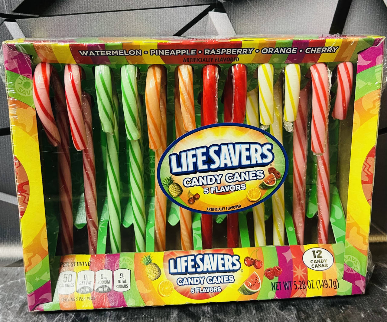 

США Льодяники тростинки Candy Canes зі смаком Life Savers