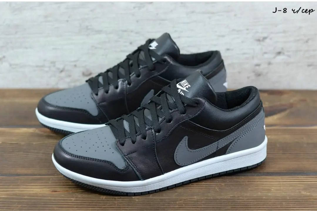 

NIKE AIR JORDAN кожаные мужские кроссовки