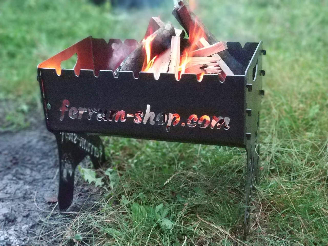 

Мангал разборный ( на 6 шампуров)