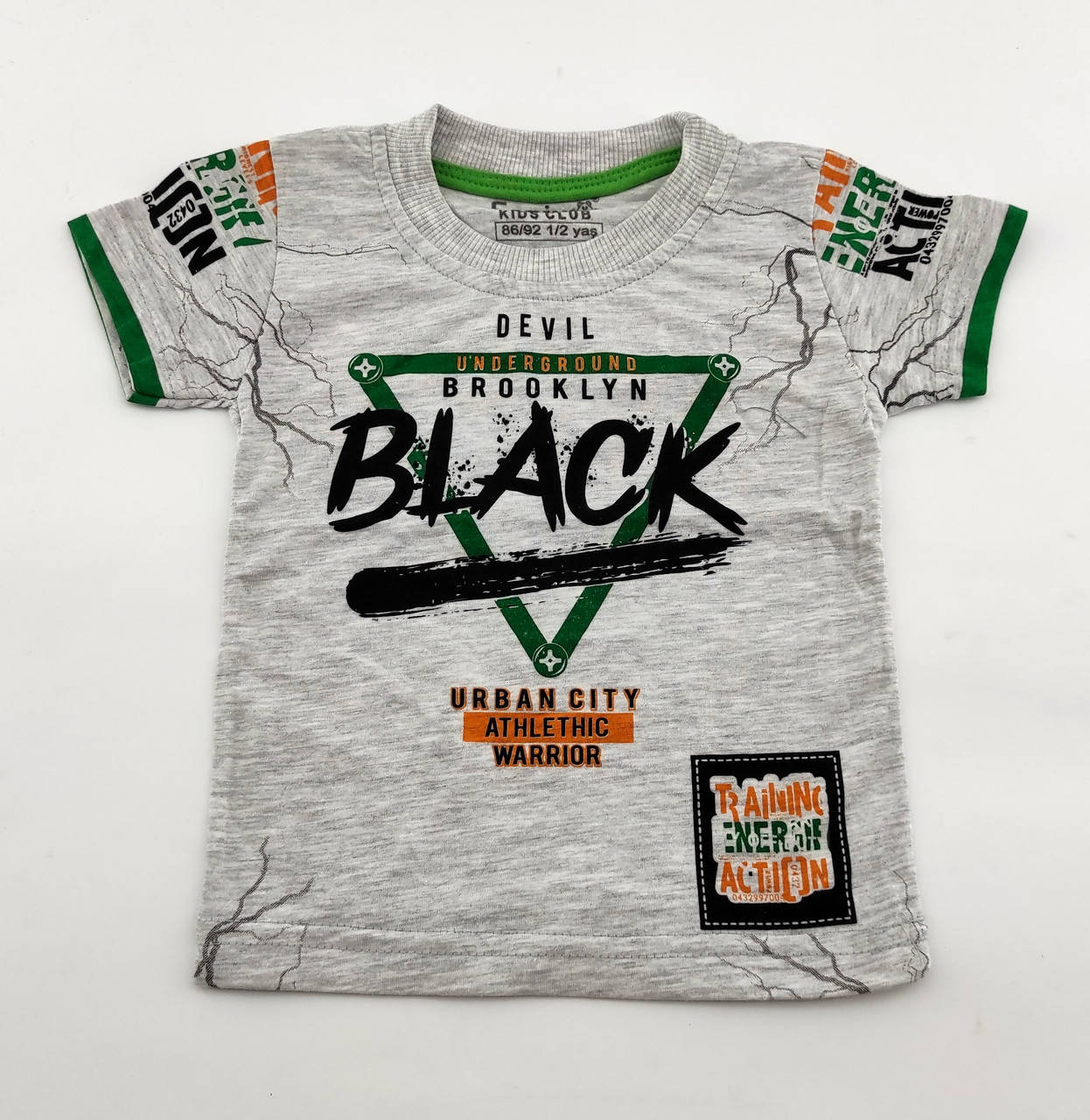 

Детская футболка 1, 2, 3 и 4 года Турция без рукавов летняя для мальчиков серый (ФДМ14)