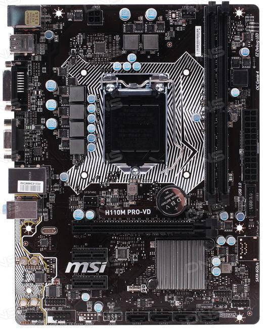 

Материнская плата MSI H110M PRO-VD | Socket 1151