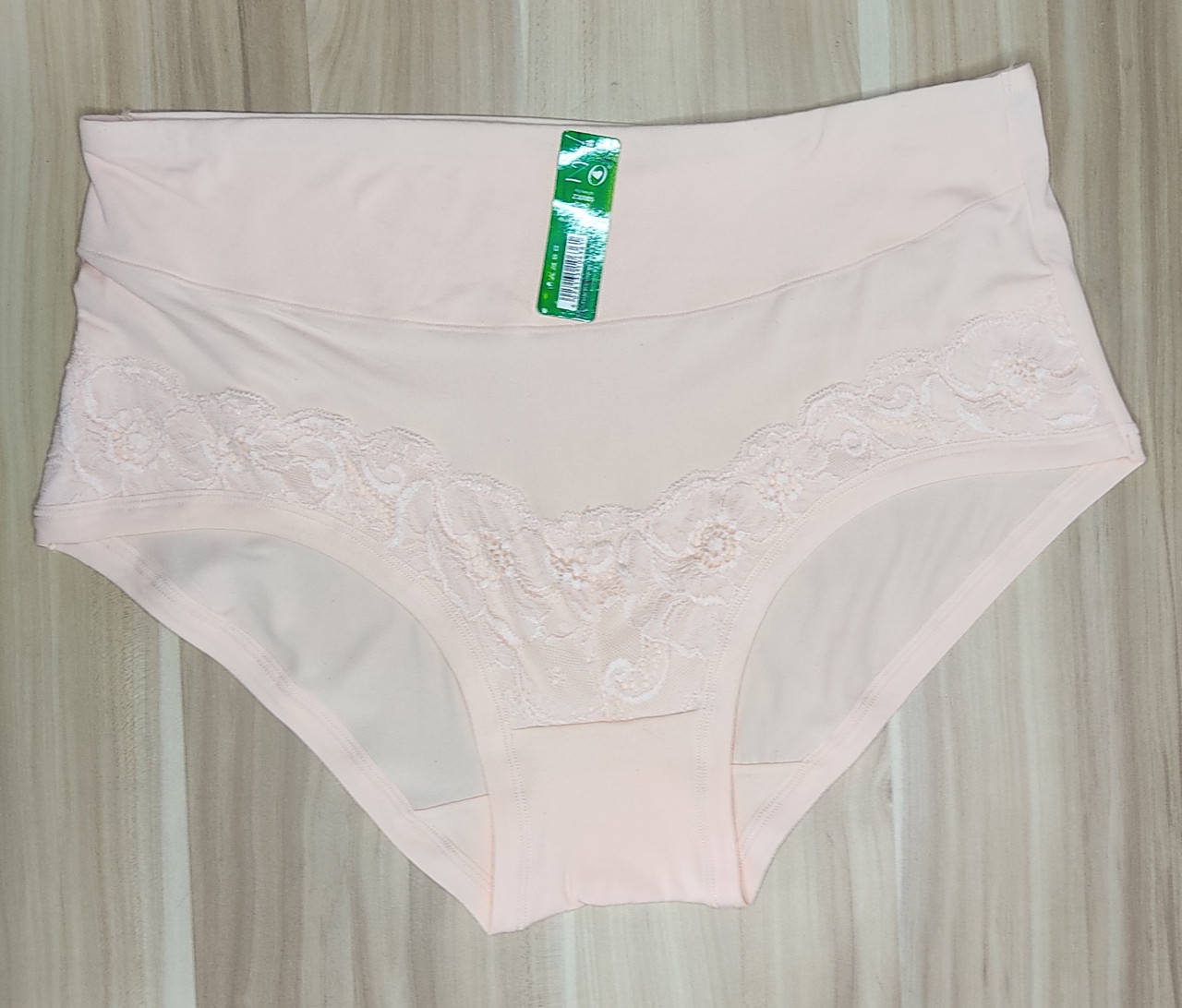 

Трусы женские. Бамбук с кружевной вставкой."Plus size with lace trim on the belly" Упаковка 6 шт. Один размер. 8XL- 40 см полуобхват по резинке, Кремовый, Разные цвета