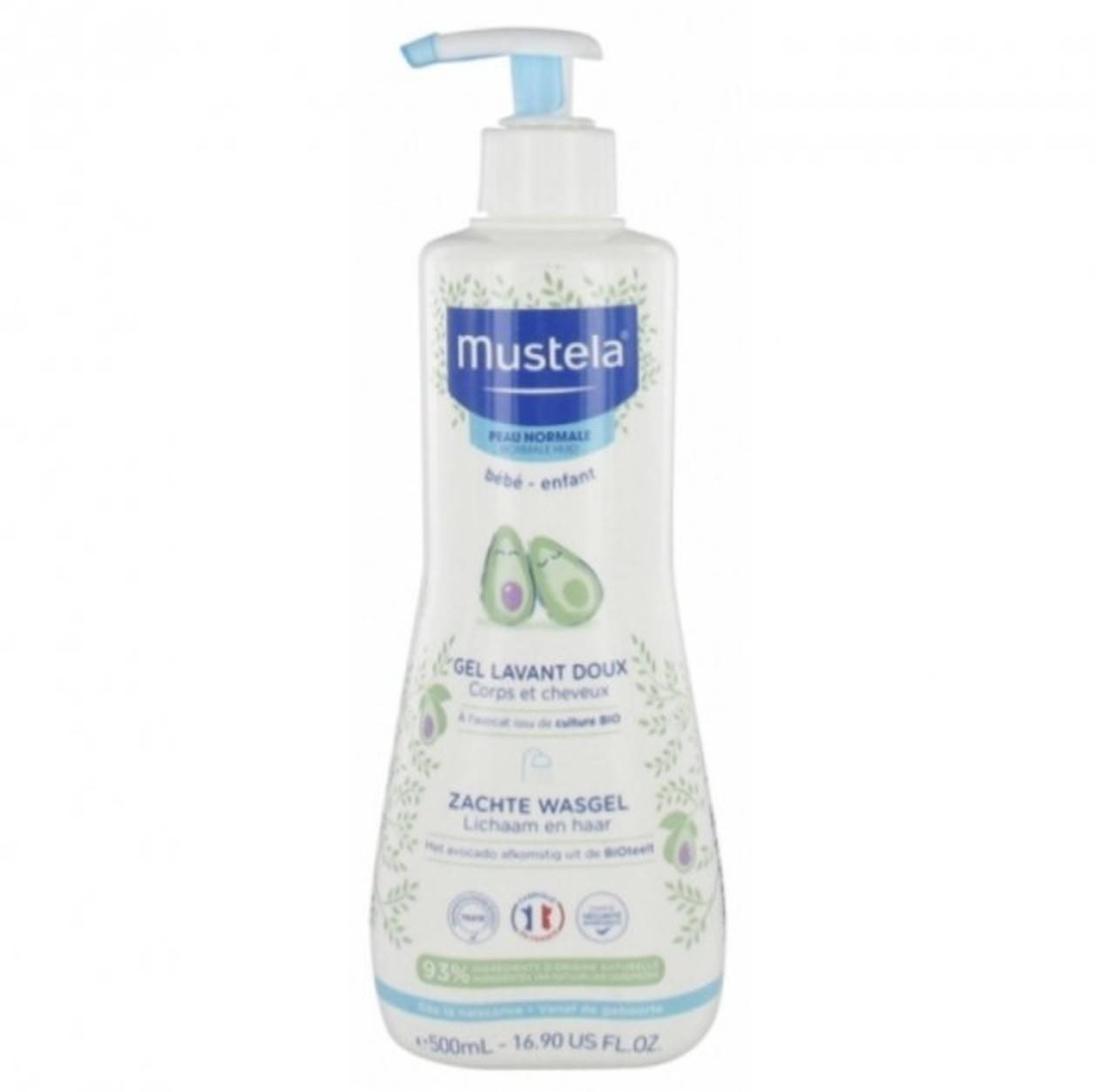 

Детский шампунь-гель Mustela Gel Lavant Doux с авокадо, 500 мл