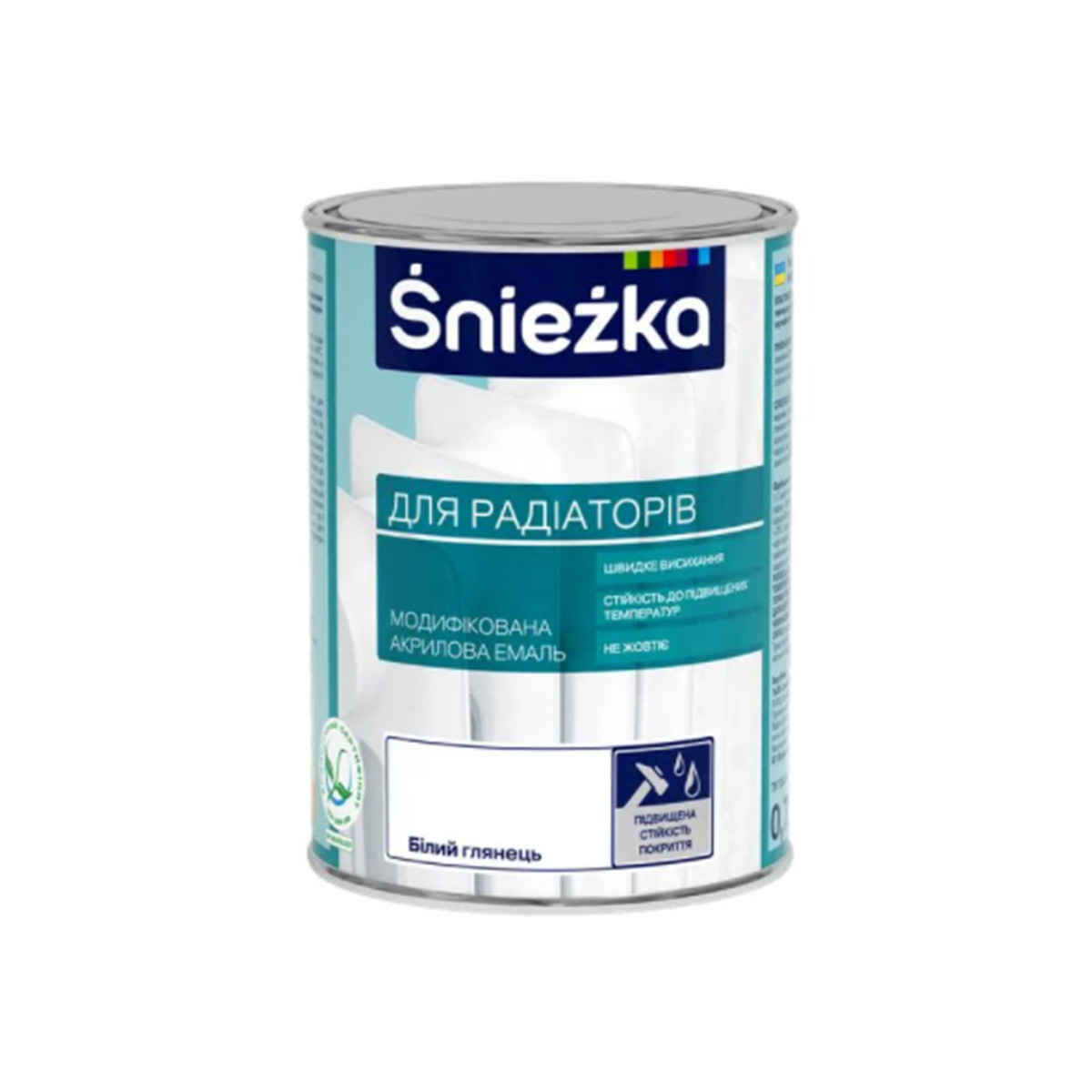 

Акриловая эмаль для радиаторов Sniezka 0.75л