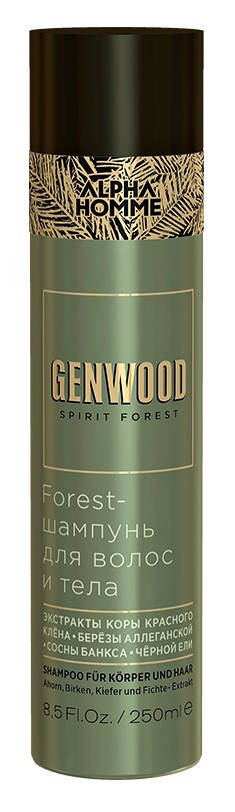 

Forest-шампунь для волосся і тіла Estel Genwood 250 мл