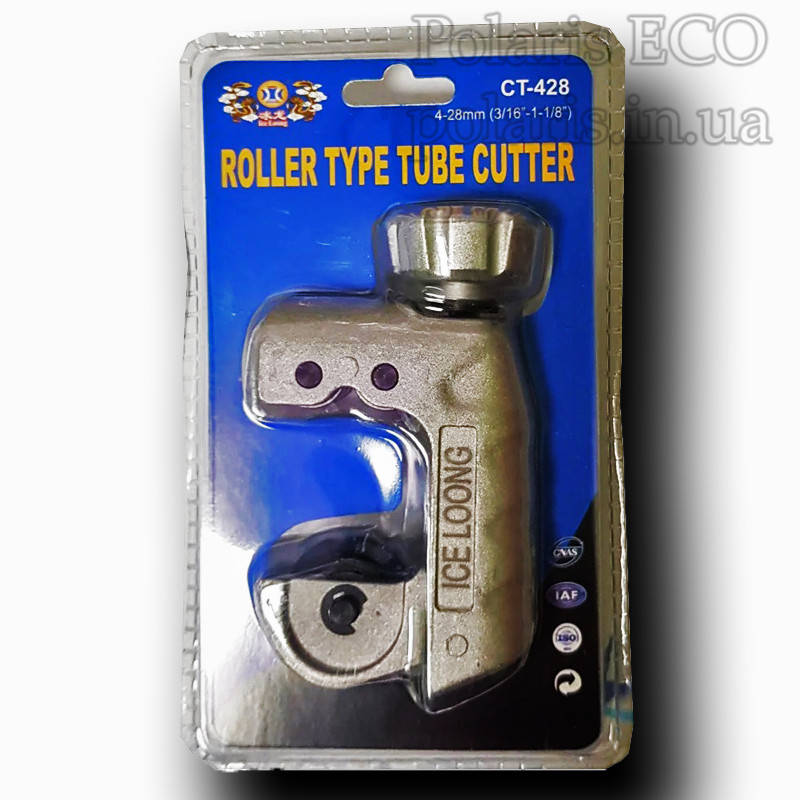 

Труборез 4-28мм (3/16"-1-1/8") Ice Loong CT - 428