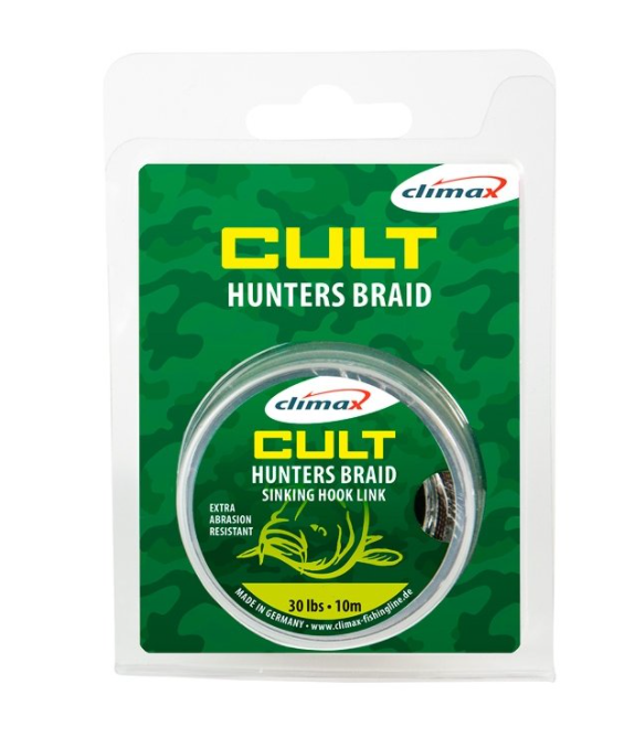 

Повідковий матеріал Climax CULT Hunter's Braid camou 0.25 mm 25 lbs, 12 kg 20 m