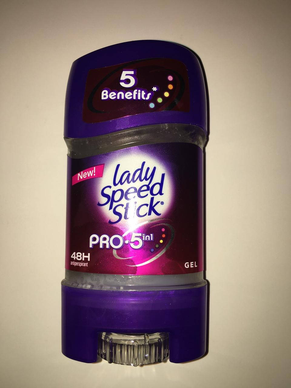 

Дезодорант антиперспірант гелевий Lady Speed Stick Gel Pro 5 США 65 грам