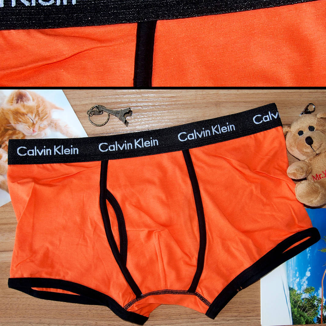 

Боксеры мужские Calvin Klein 365 Collection - - размер L - оранж, Оранжевый