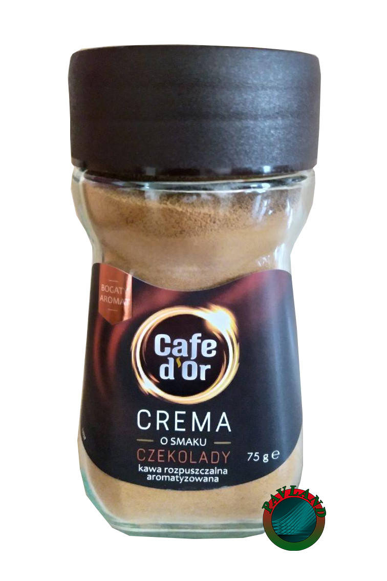 

Кофе растворимый Cafe d'Or Crema o smaku Czekolady 75 г
