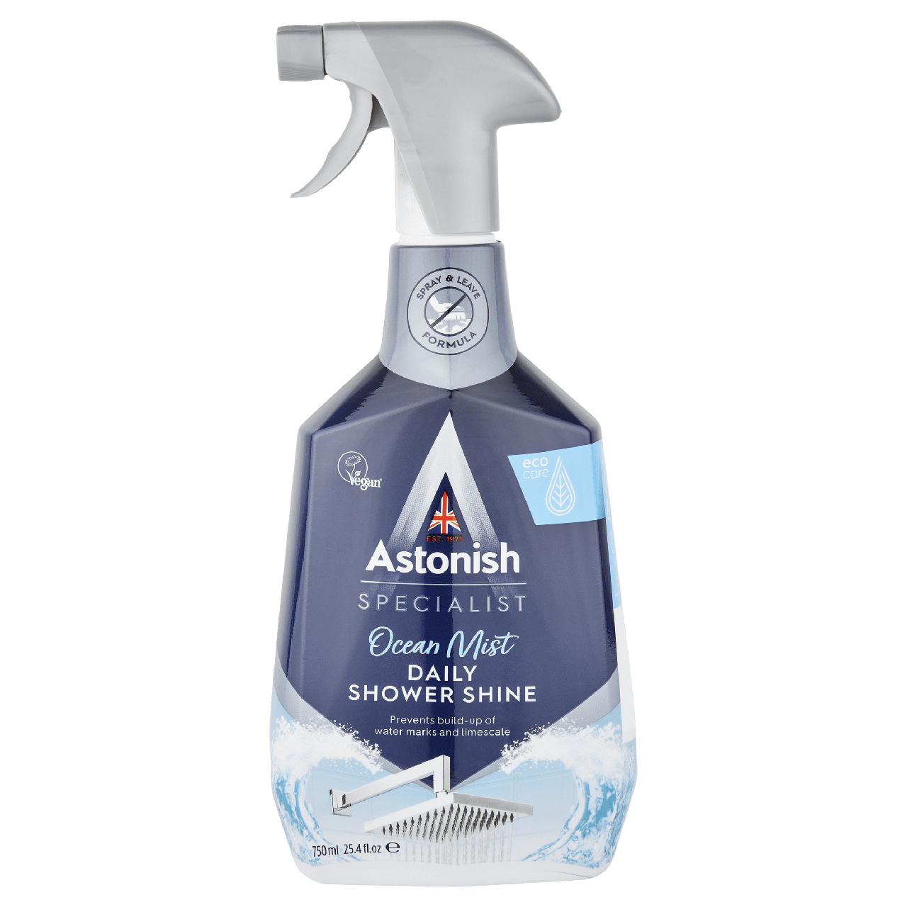 

Средство для очистки душевых кабин Astonish Daily Shower Shine 750мл