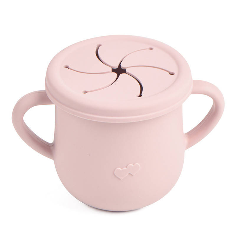 

Снечница силиконовая стакан для снеков Светло сиреневый