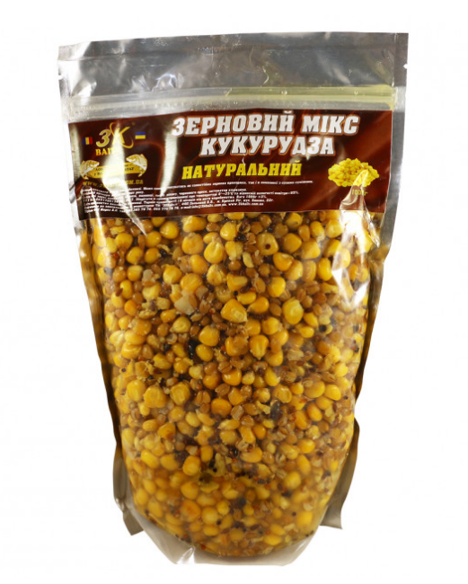 

Прикорм 3KBaits Зерновой микс Кукуруза Натуральный 1000гр