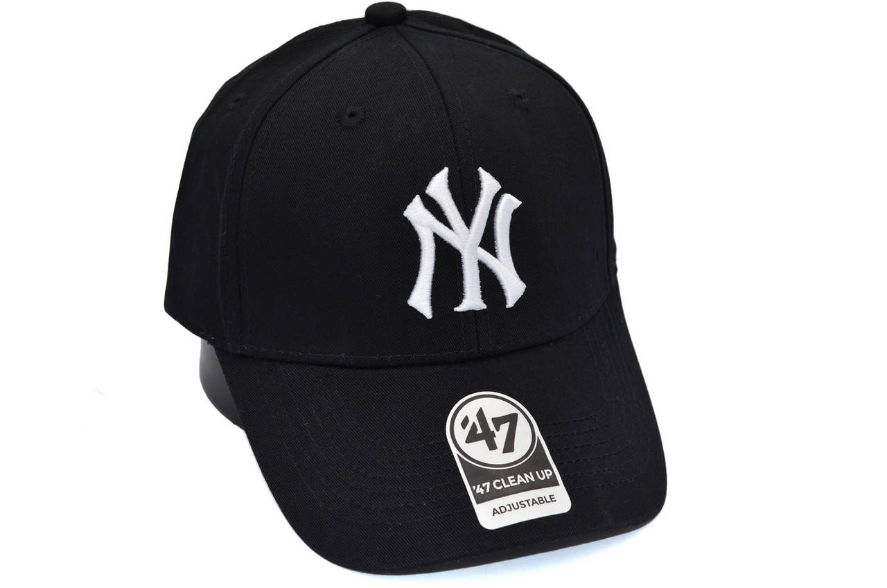 

Бейсболка MBL 47 Adjustable New York Yankees чёрная (C 0919-239), Черный