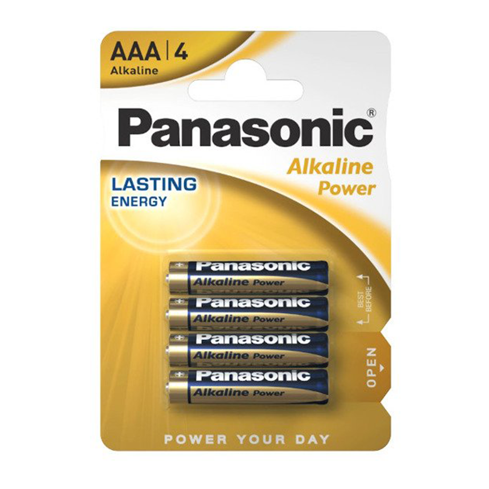

Батарейки AAA (LR03) Panasonic Alkaline Power (4шт.)