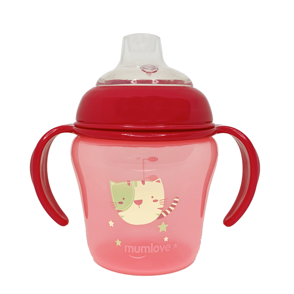 

Поильник с носиком 6+ (розовый) 160 мл