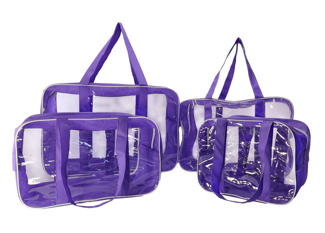 

Набор из 4 сумок в роддом EcoNova S+M+XL+XXL фиолетовый