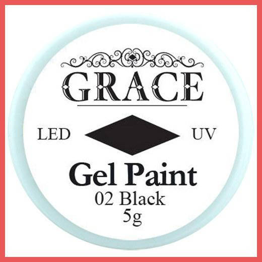 

Гель-краска №02 Black Grace, Черный