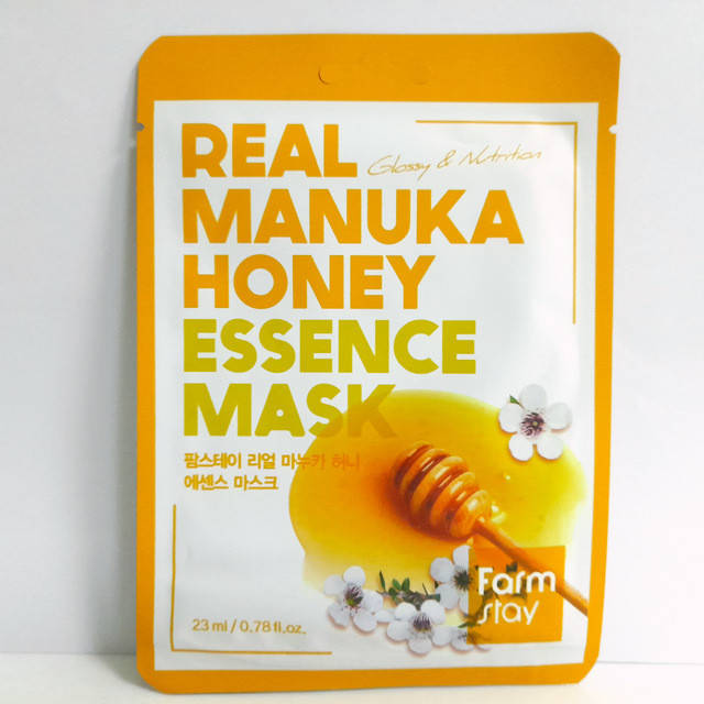 

Тканевая маска для лица питательная с мёдом манука FarmStay Real Manuka Honey Essence Mask