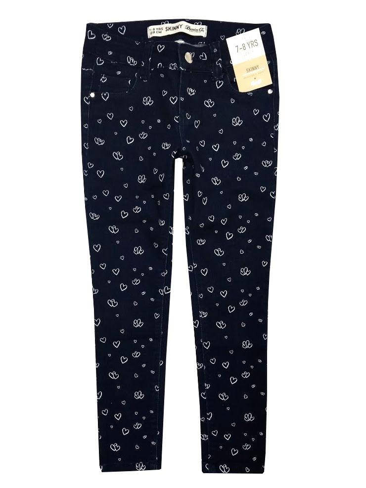 

Стильные темно-синие джинсы скинни, skinny на девочек 9 - 10 лет, р. 140, Denim Co / Primark.