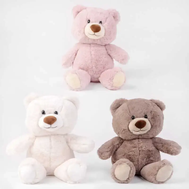 

Мягкас игрушка C 47200 "Медвежонок", 3 цвета, 30см