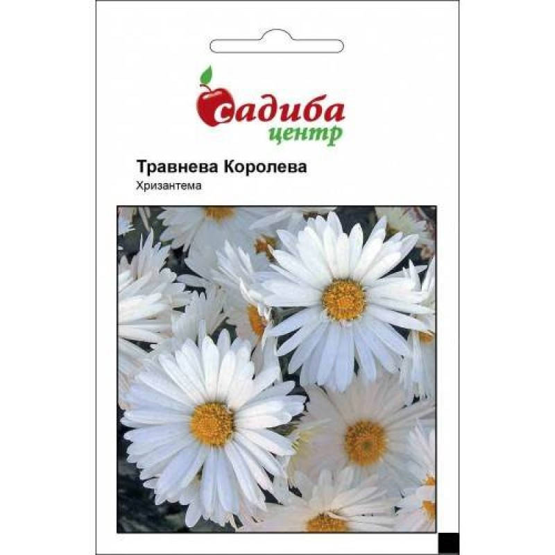 

Хризантема Майская Королева, 0,1 г Садиба Центр, Белый