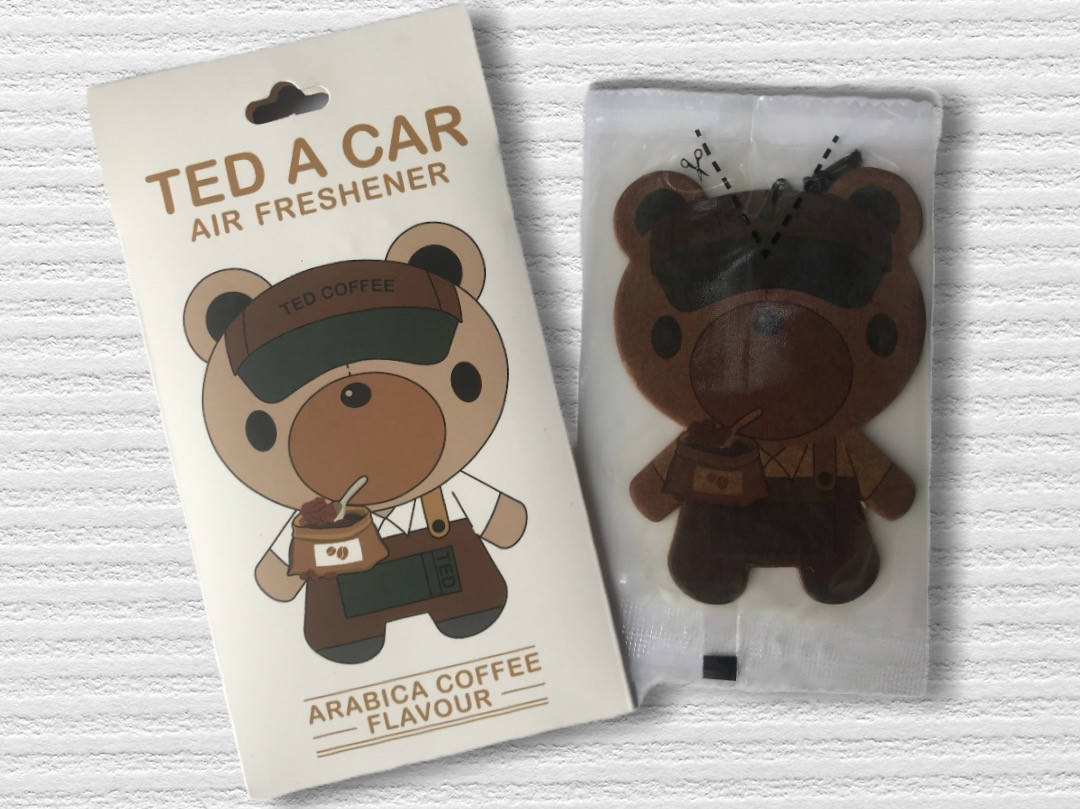 

Стильный ароматизатор Ted a car в авто/гардероб "Arabica Coffee", кофе арабика