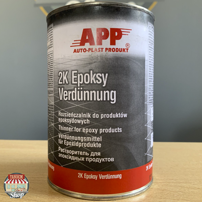 

Растворитель для эпоксидных продуктов APP 2K Epoksy Verdunnung, 1 л