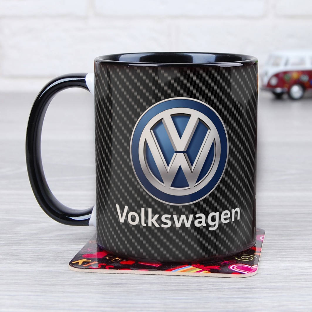 

Чашка Volkswagen (Лого), Черный