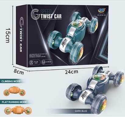 

Игрушка машинка перевёртыш Twist Car музыка,свет на батарейках