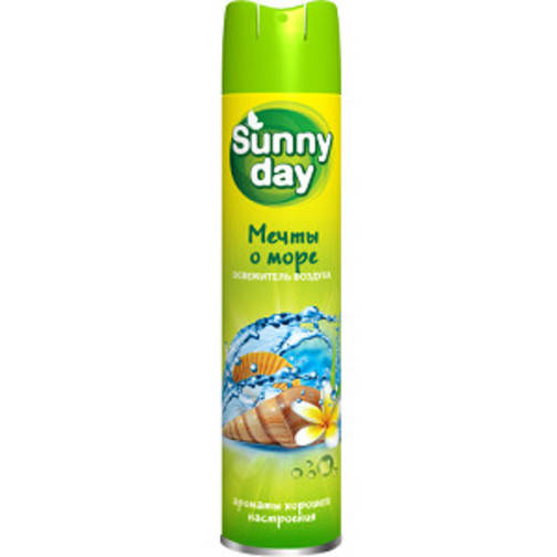 

Освіжувач повітря quot;Sunny Day quot; 300мл Мрії про море (12)