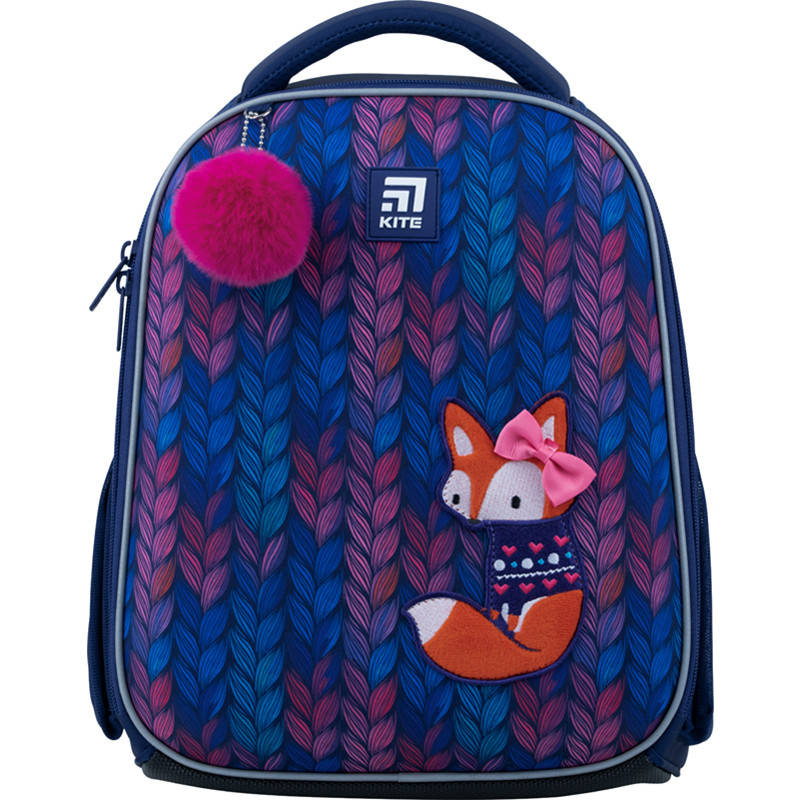 

Рюкзак школьный каркасный Kite Education Fox K22-555S-1, Сиреневый