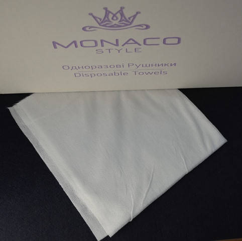 

Одноразовые полотенца нарезные Monaco Style, 40*70 мм, 50 гр/м2, 100 шт. Сетка