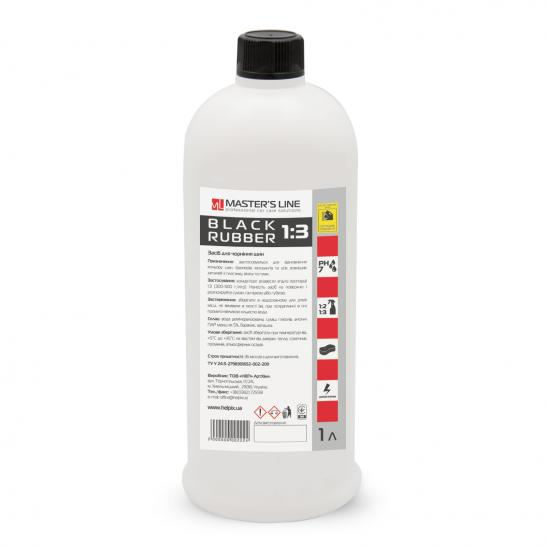 

Полироль для шин MASTER*S LINE Black Rubber 1:3 1л 188092
