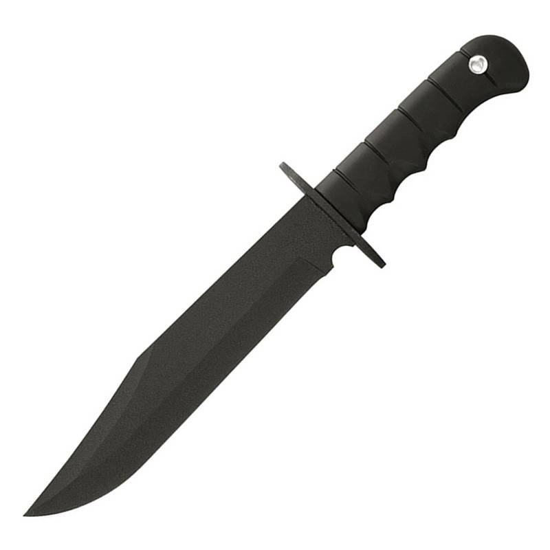 

Нож, Combat Knife Bowie, черный, нержавеющая сталь, Mil-Tec Германия