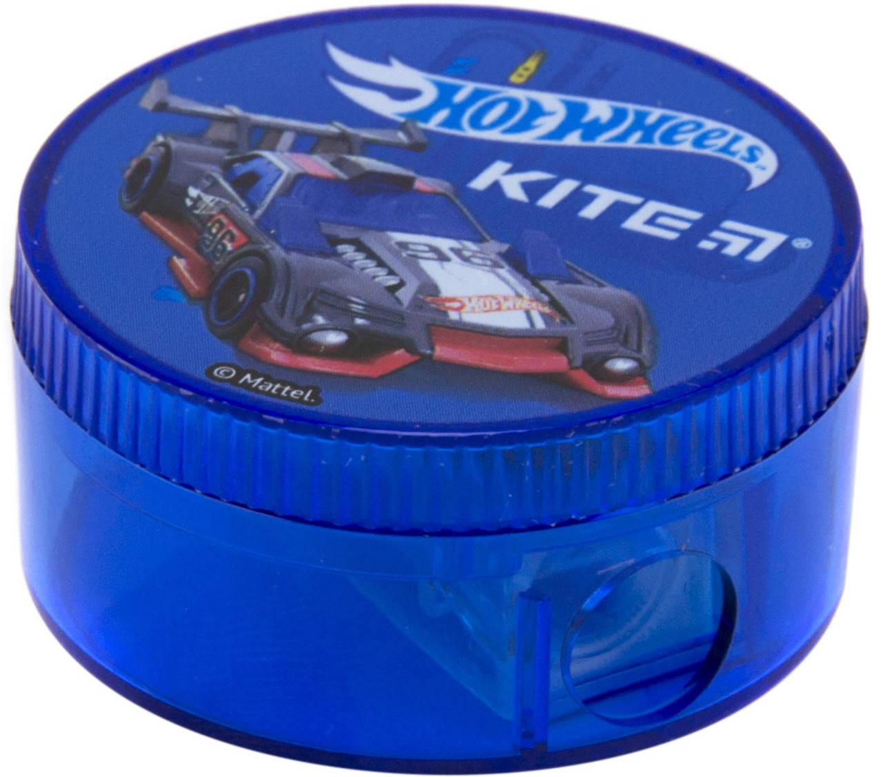 

Точилка "Kite" №HW19-116 Hot Wheels круг.,з конт.(24)
