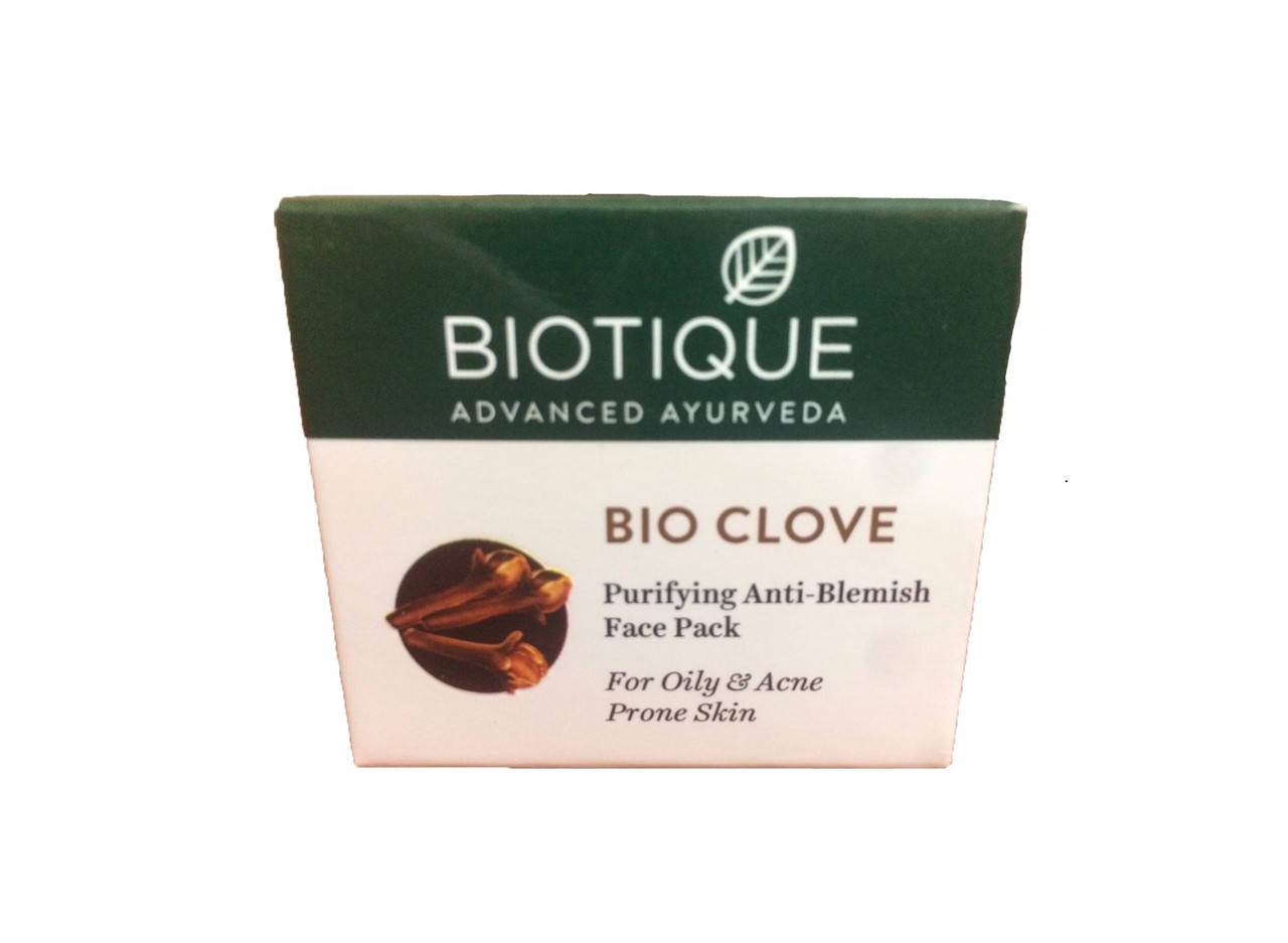 

BIO CLOVE FACE PACK (75GM) BIOTIQUE, ГВОЗДИЧНАЯ МАСКА ДЛЯ ЛИЦА