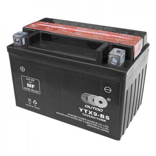 

Outdo UTX9-BS (YTX9-BS) Аккумулятор 12V 8Аh, кислотный, 150x87x105 мм, черный